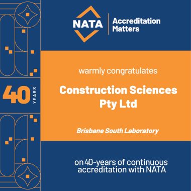 Construction Sciences: 40 Years of Continuous Nata Accreditation