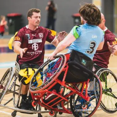 CS Partners with Qld Wheelchair Rugby League Maroons Squad