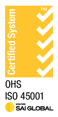 Certified System ISO 45001 Logo