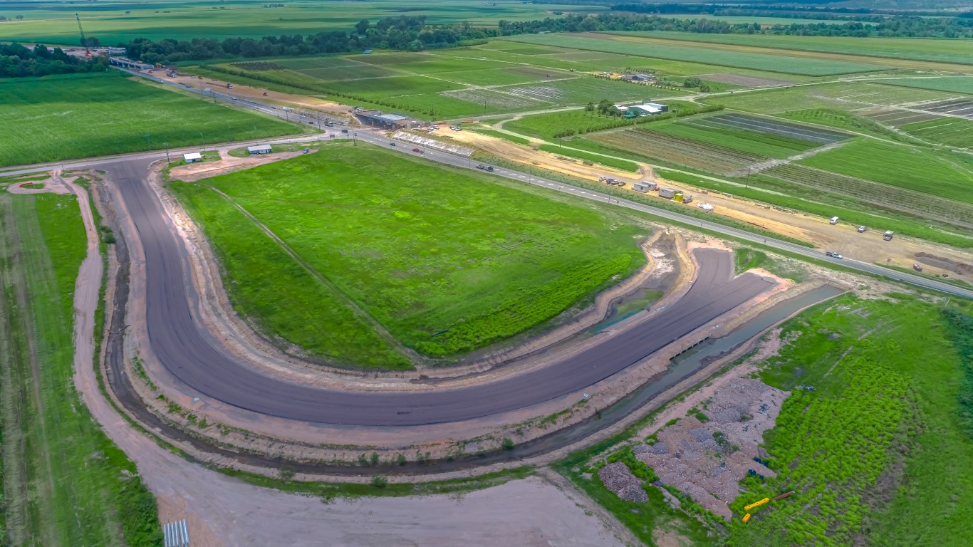 building road aerial