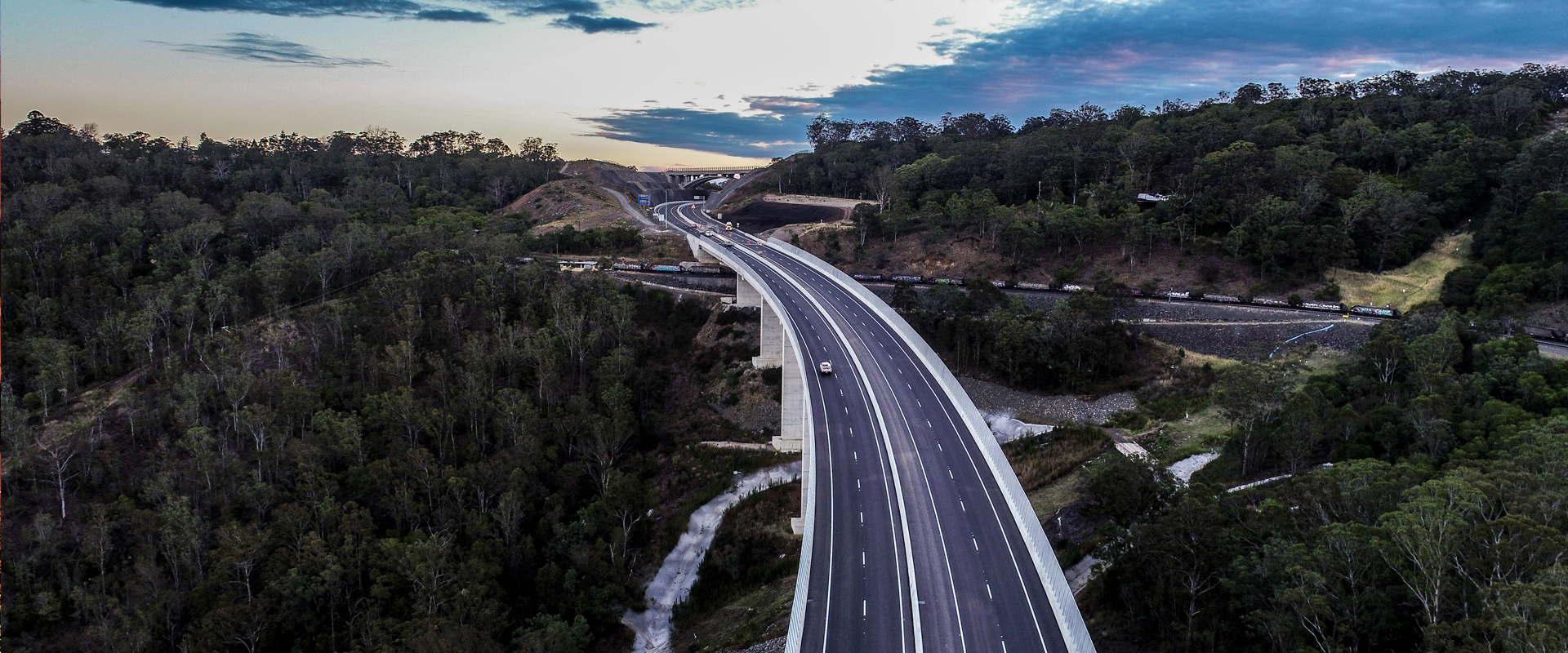 bridge road construction